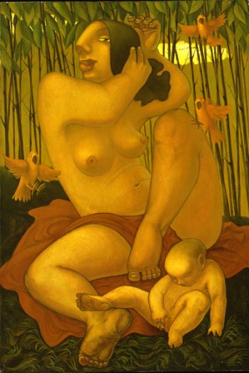 Olive Madonna. 1992