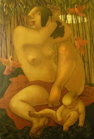 Olive Madonna. 59�39, 1992